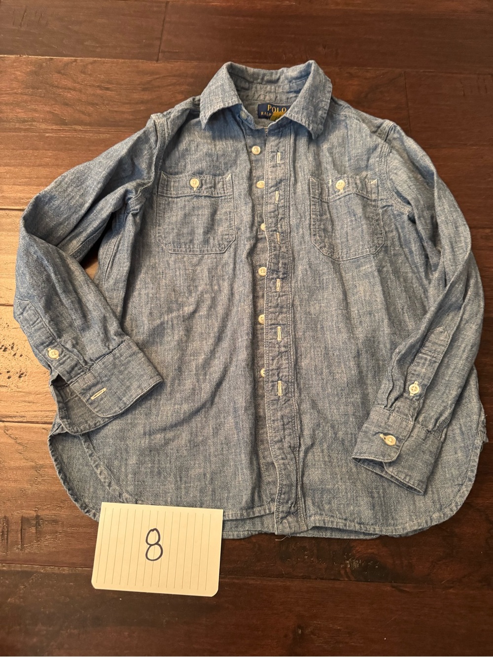 Polo by Ralph Lauren Light Blue Chambray Button-Down Shirt